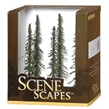 Bachmann Trains 5- 6 Conifer Trees - 6 Per Box