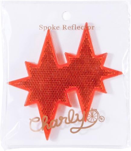 Fuuvi Charly Spoke Reflector Star Orange