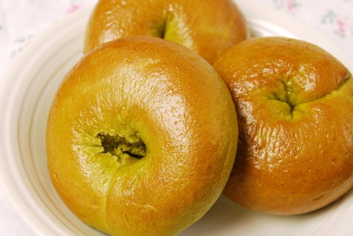 エルクアトロギャッツ 抹茶ベーグル 小 1個