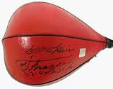 Joe Frazier Autographed Everlast Speed Bag with Inscription of Smokin Joe Frazier 32-4-1-27 KO