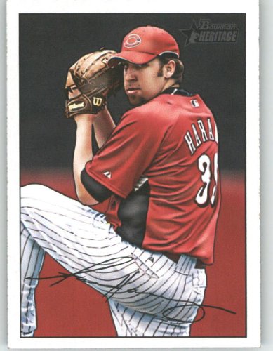 2007 Bowman Heritage #102 Aaron Harang - Cincinnati Reds (Baseball Cards)