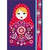 Carnet aimant� Matriochka n  3