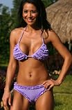UjENA Lilac Ruffle Bikini