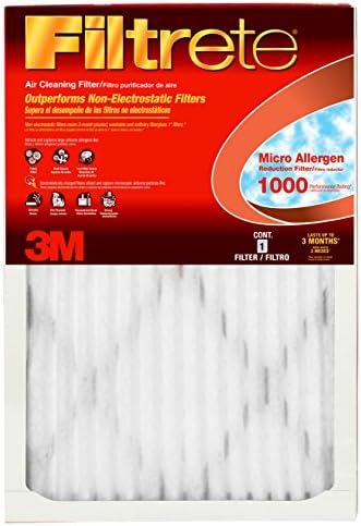 Filtrete 9804DC-6 Filtrete Allergen Reduction Filter, 14 by 25 by 1"