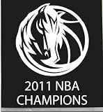 NBA Dallas Mavericks 2010-2011 Champions Window Graphic Large