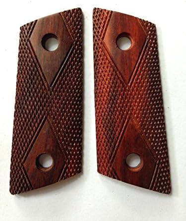 Rosewood Cz Lamie Model 2075 Grips Gun Handgun Handmade