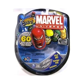 Mighty Beanz 2010 Marvel Starter Pack Set 4 Beanz