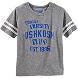 オシュコシュ OSHKOSH/ バーシティ ロゴ ティ ヘザー トップス半袖Tシャツ 3歳【並行輸入】
