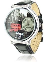 iB-iP London Bus Unisex-Adult Dress Wrist Watch