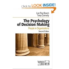 The Psychology of Decision Making: People in Organizations (Foundations for Organizational Science)