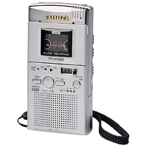 Aiwa TP-M920 Microcassette Recorder by Aiwa