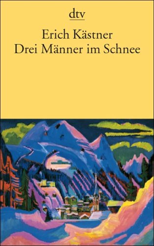 Drei Maenner im Schnee