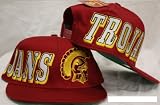USC Southern California Trojans Snapback Red Adjustable Plastic Snap Back Hat / Cap
