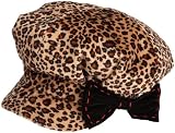 San Diego Hat Girls 2-6x Leopard Cap With Side Bow