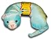 Critter Piller Kids Travel Pillow - Blue Cat
