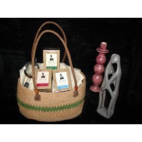 "Lovers" Gift Basket By Zawadi African Tea