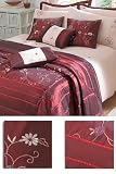 Tea Rose Double Bedspread Set Including Two Shams