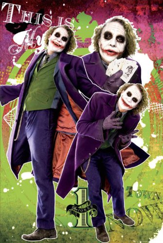 Empire 106506 Batman The Dark Knight My Town Film Movie Kino Poster, Plakat ca. 91,5 x 61  Preisvergleich