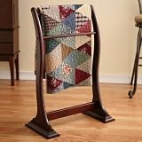 Transitional Quilt Rack