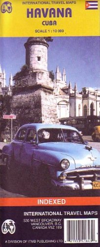 havana travel reference map