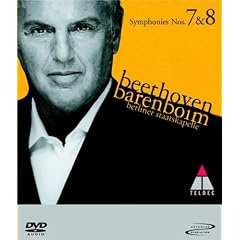 Barenboim : Beethoven Symphonies n�7&8 [DVD audio]