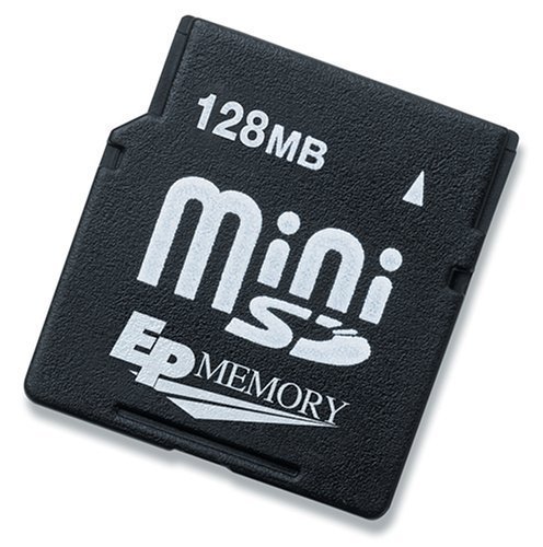 ACP-EP Memory 128MB Mini Secure Digital Card (miniSD) - EPSD/128-MINI