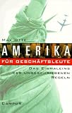 Produkt-Bild: Amerika f&uuml;r Gesch&auml;ftsleute. Das Einmaleins der ungeschriebenen Regeln