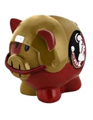 Sports: NCAA Florida State Seminoles Resin Large Thematic Piggy Bank - Forever Collectibles