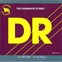 DR Strings Nickel Lo-Rider - Nickel Plated Hex Core Bass 40-100