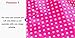 Waterproof Women Shower Caps Bath Cap VANORIG Cute Double Layer Satin Lined Shower Cap for Women,Pack of 1 (Peach Dots)