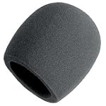 SAVE $1.62 - On Stage Foam Ball-Type Mic Windscreen, Black $4.37