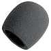 On Stage Foam Ball-Type Mic Windscreen, Black