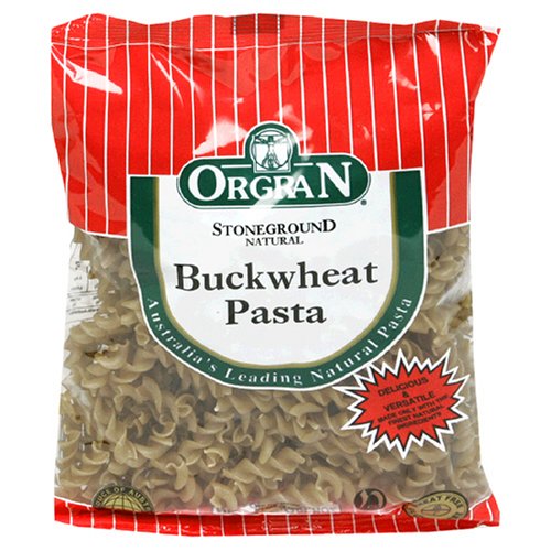 OrgraN Buckwheat Pasta, Spirals, 8.8-Ounce Packages (Pack of 9)