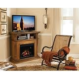 Advantage Corinth Fireplace in Premium Oak with 23EF025GRA Electric Insert Advantage Corinth Fireplace in Premium Oak with 23EF025GRA Electric Insert