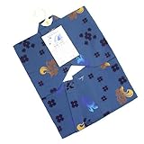 【着物問屋】男の子ゆかたNo.64【井型にリス】1~2才用(90cm)