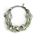Wire and Copper Green Bracelet "Thar Desert" -Fair Trade Gifts
