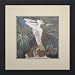 Susho, King Silk Art Handmade Silk Embroidery - Goddess Dressing Her Hair - White Mat Framed Medium Size 35037WF