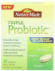 Nature Made Triple Probiotic, 30-Count