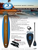 Keeper Sports Stand Up Paddle Board Set (10-Feet 6 x 31 x 5.5-Inch)