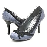 CutesyGirl Girl15N Pumps Gray