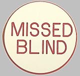 Missed Blind Button for Poker Game by Trademark