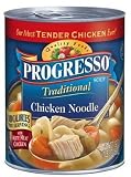 Progresso Rich & Hearty Soup, Chicken and Homestyle Noodles, 19-Ounce Cans (Pack of 12)