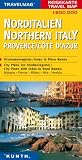  : Reisekarte : Norditalien / Provence / Côte d' Azur