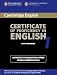 : Cambridge Certificate of Proficiency in English 1 Student's Book with Answers: Examination papers from the University of Cambridge Local Examinations Syndicate (CPE Practice Tests)