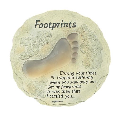 Footprints in the Sand Stepping Stone