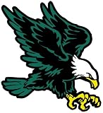 Flying Eagle Temporary Tattoos Green