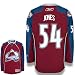 JONES #54 Colorado Avalanche RBK Premier NHL Hockey Jersey by Reebok (NHLPA Certified Custom Sewn Authentic Twill)