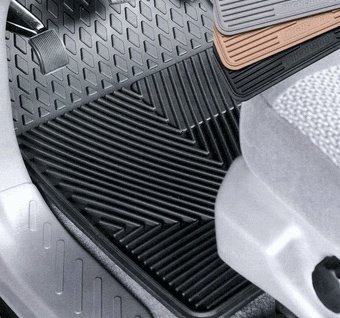 1997-2002 Jeep Wrangler Beige All Weather Floor Mats