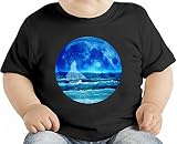 Moon Ocean オーガニックベビーTシャツ 12 - 18 Months