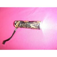 Camouflage 9 LED Flashlight (Leaf/woods style camo) batteries included